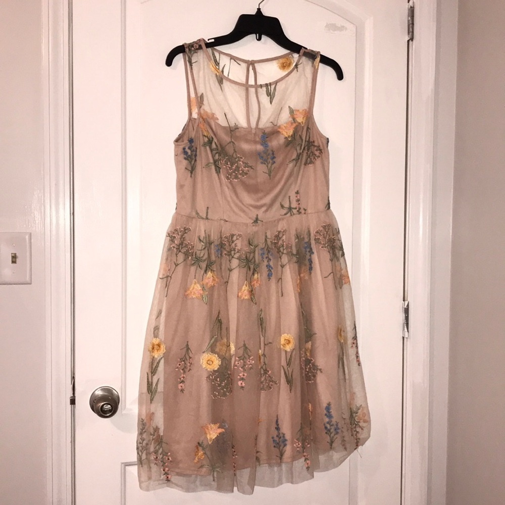 A beautiful floral dress from Von Maur